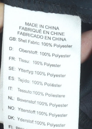 Firefly Womens Black Size 8 Athletic Shorts Polyester Quick Dry