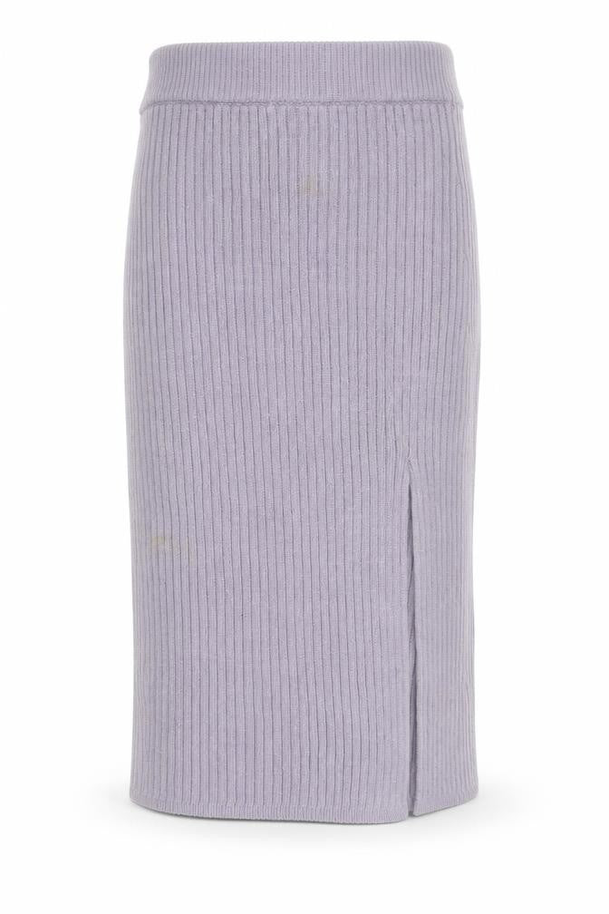 Hollister Women’s Purple Knit Ribbed Midi Skirt XS Ultra High Rise