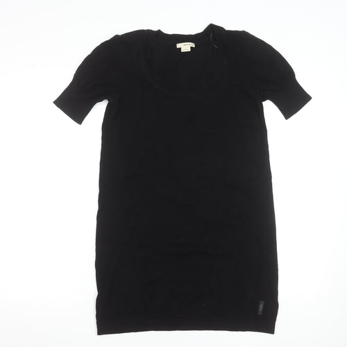 DKNY Jeans Women’s Black Short Sleeve Knit T-Shirt Dress Size S