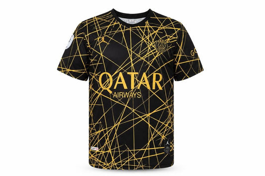 Jordan PSG Men's Black Football Jersey T-Shirt Size M Athletic Fit
