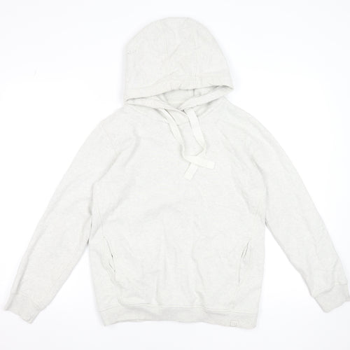 FatFace Womens Grey XS Pullover Hoodie Cotton Blend Casual