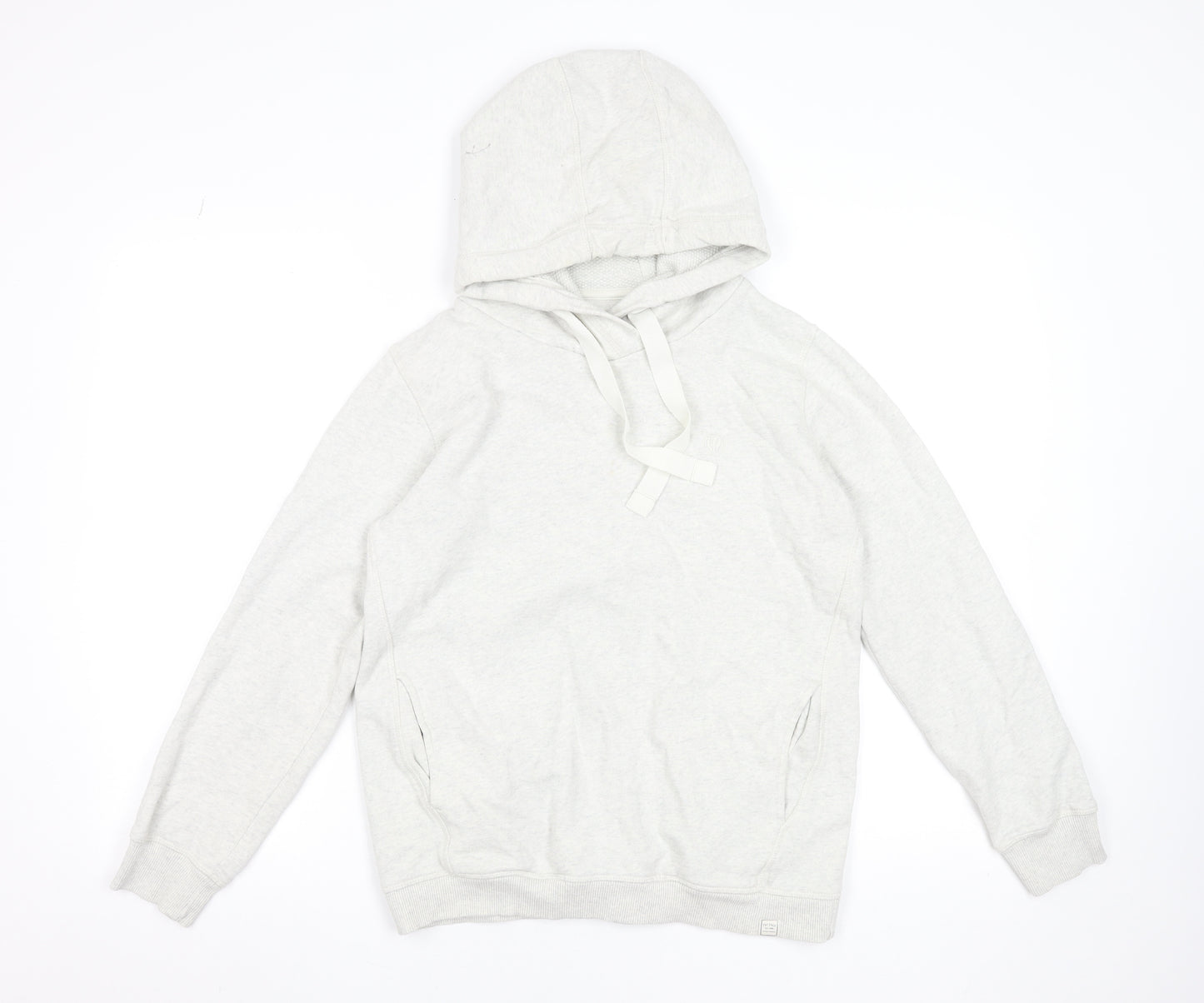 FatFace Womens Grey XS Pullover Hoodie Cotton Blend Casual