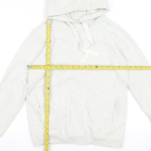 FatFace Womens Grey XS Pullover Hoodie Cotton Blend Casual