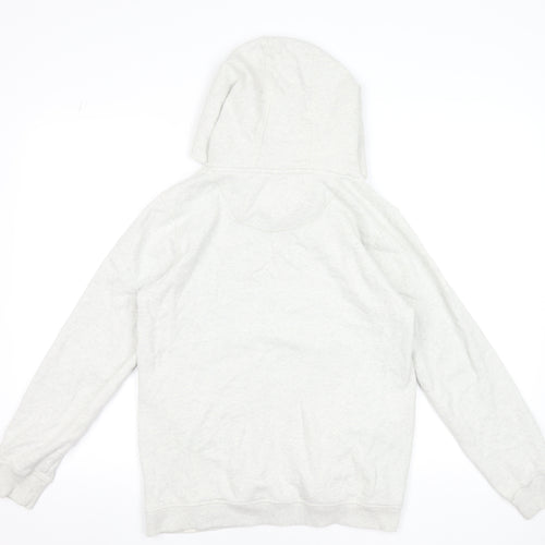 FatFace Womens Grey XS Pullover Hoodie Cotton Blend Casual
