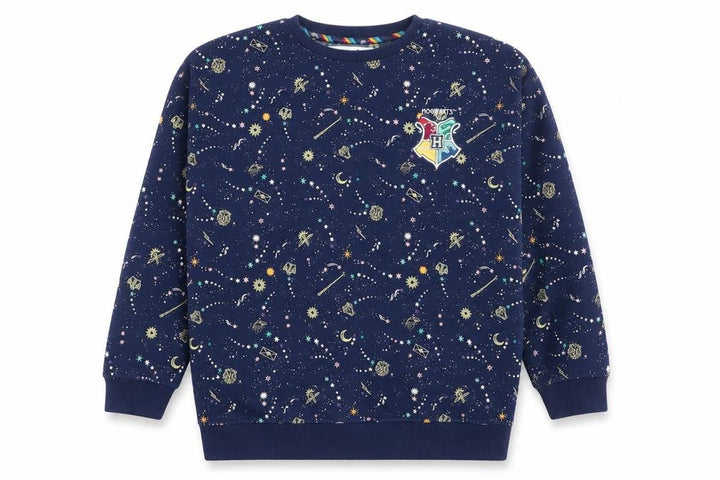 Marks and Spencer Girls Blue Harry Potter Hogwarts Nightshirt 9-10 Years