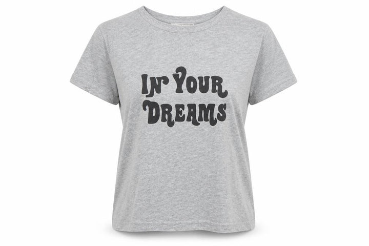 Pull&Bear Women's Grey S Graphic T-Shirt Crew Neck Short Sleeve