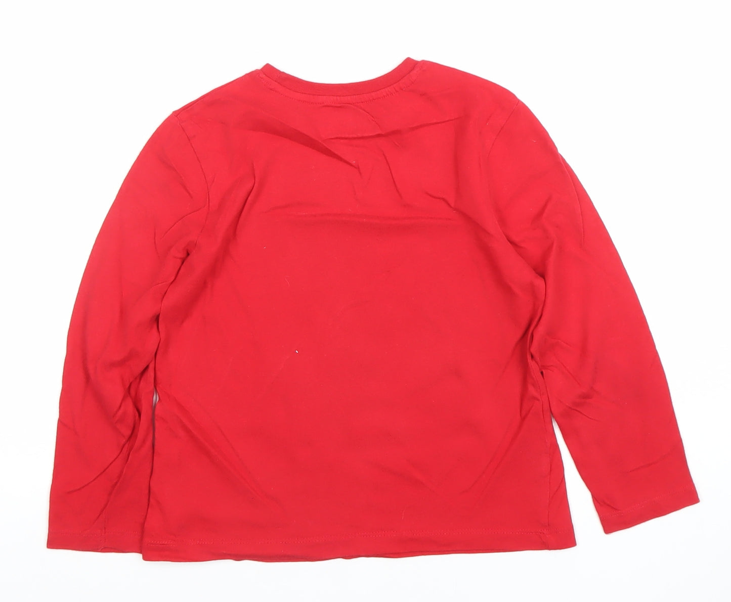 Disney Minnie Mouse Girls Red Long Sleeve Nightshirt 6-7 Years