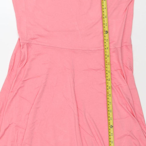 Dorothy Perkins Women’s Pink Jersey Slip Dress Size 14