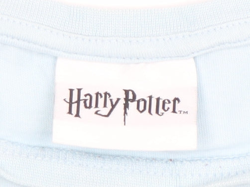 Tu Girls Blue Harry Potter Seeker Graphic T-Shirt 13 Years 158cm