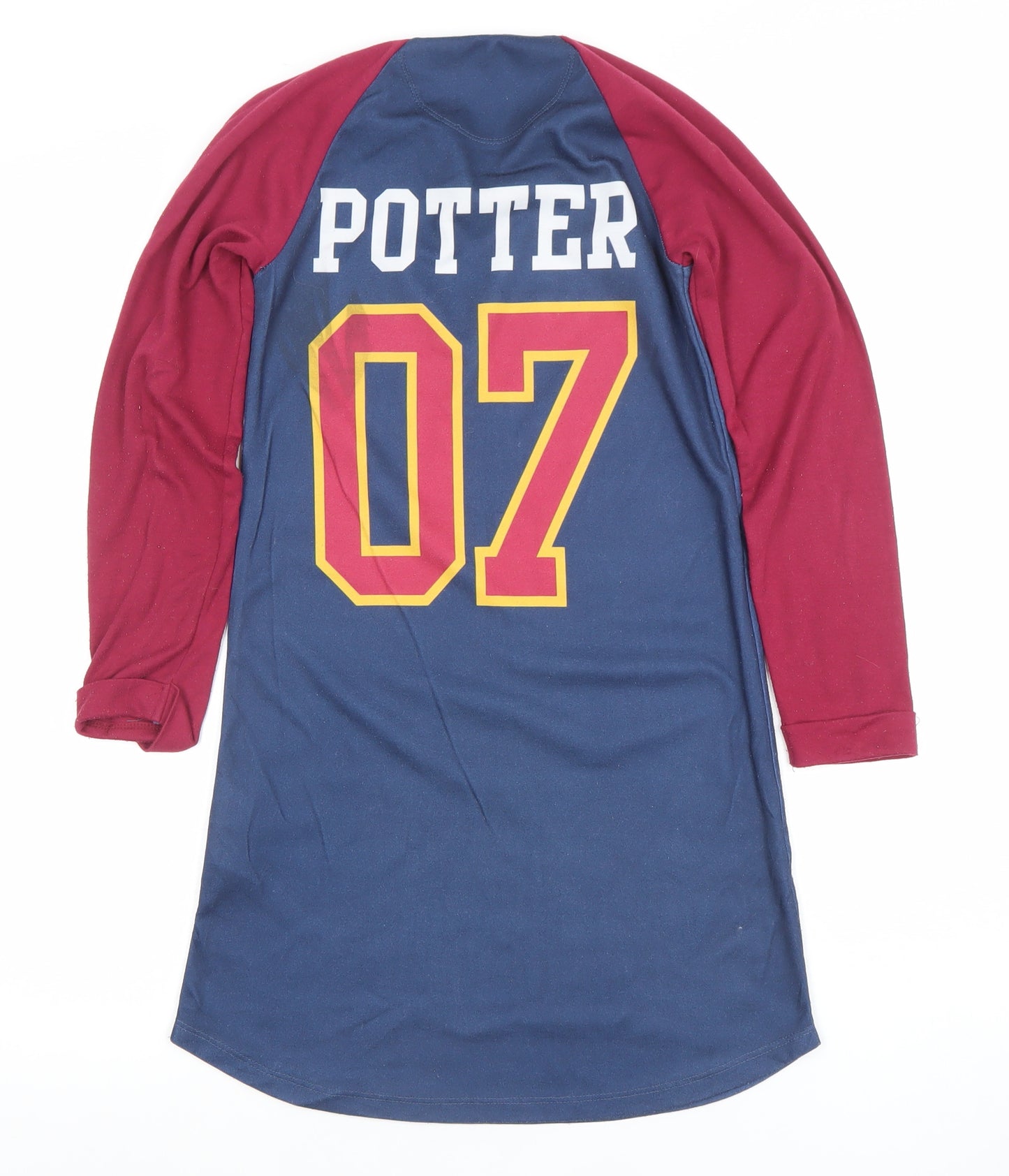 Harry Potter Girls Multicoloured 9-10 Years Long Sleeve Nightshirt Gryffindor
