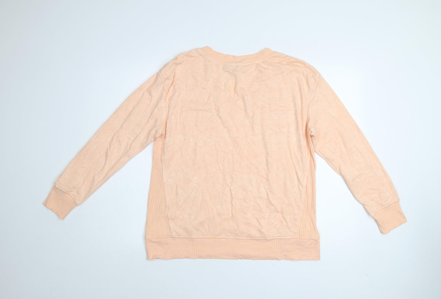 Lane + Delancey Women’s Beige V-Neck Pullover Jumper Size L