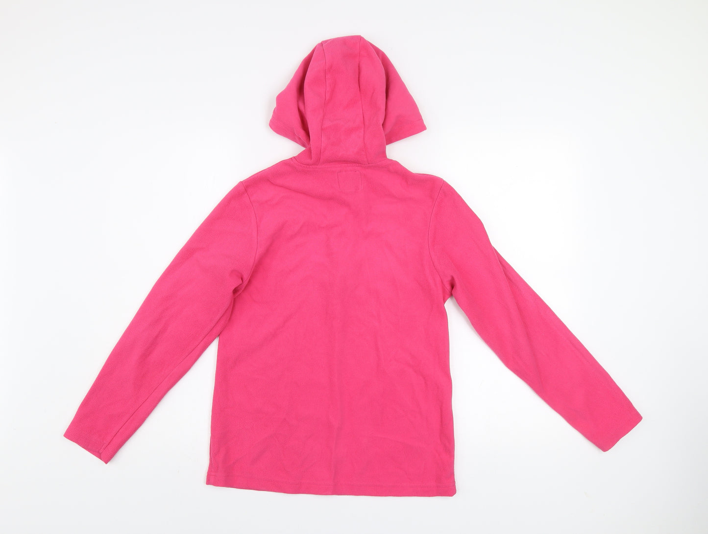 Mountain Warehouse Teens Pink Fleece Hoodie 13 Yrs 1/2 Zip