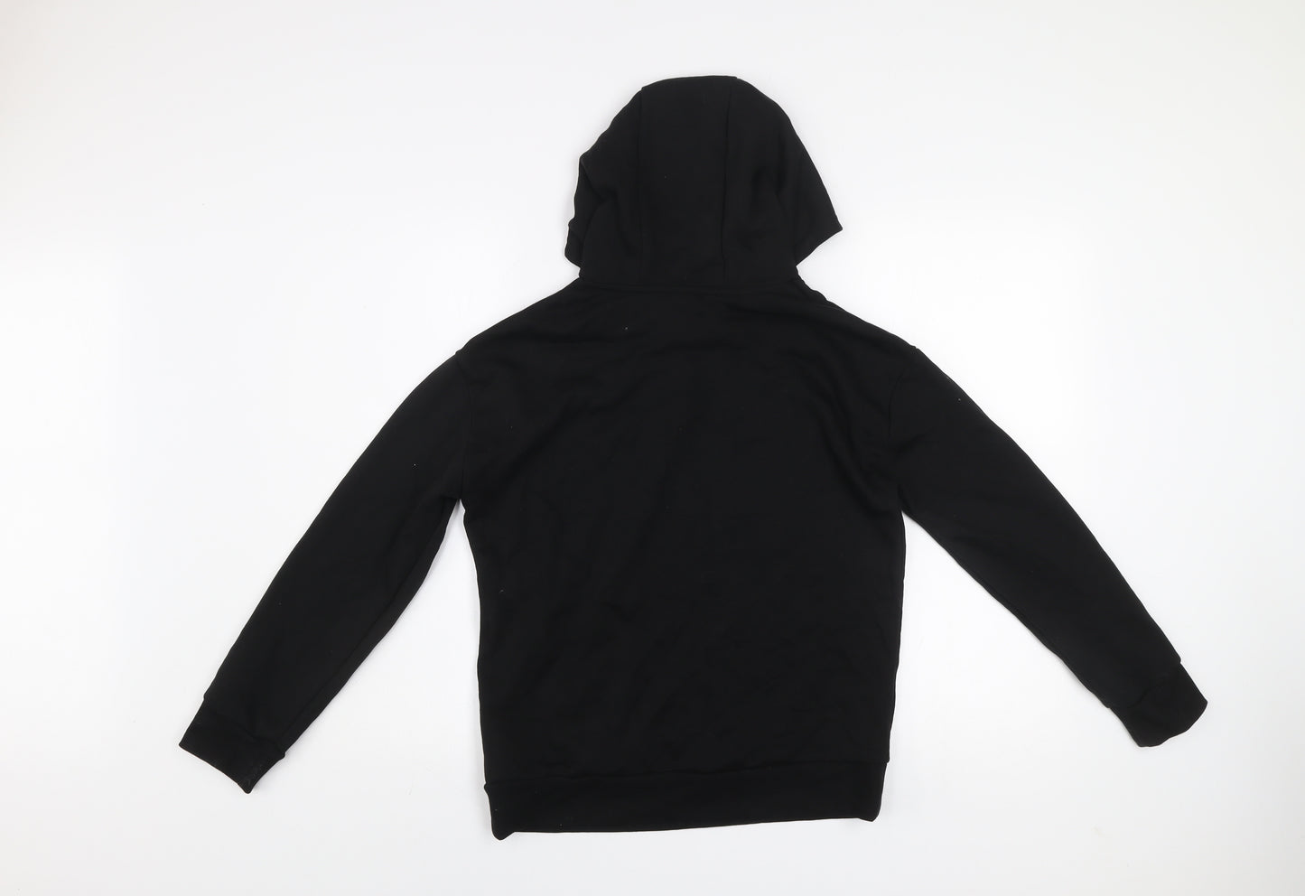 Dunnes Stores Womens Black New York Hoodie Size M Cotton Blend
