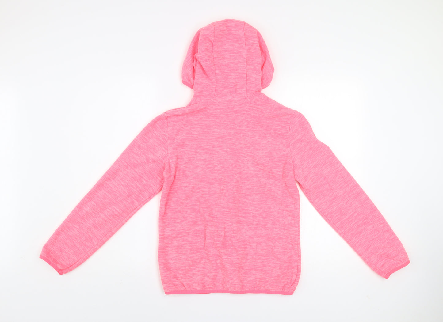 Dunnes Stores Women's Pink Hooded Full Zip Activewear Jacket Size 10