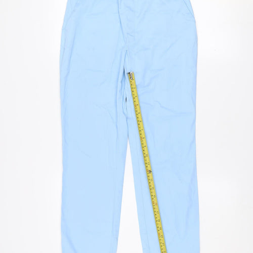 Dunnes Women's Blue Size 8 Slim Fit Chino Trousers