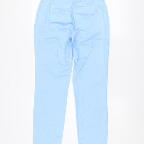 Dunnes Women's Blue Size 8 Slim Fit Chino Trousers