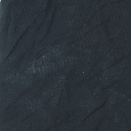 Zara Men's Black XL Short Sleeve Regular Fit Button-Up Shirt