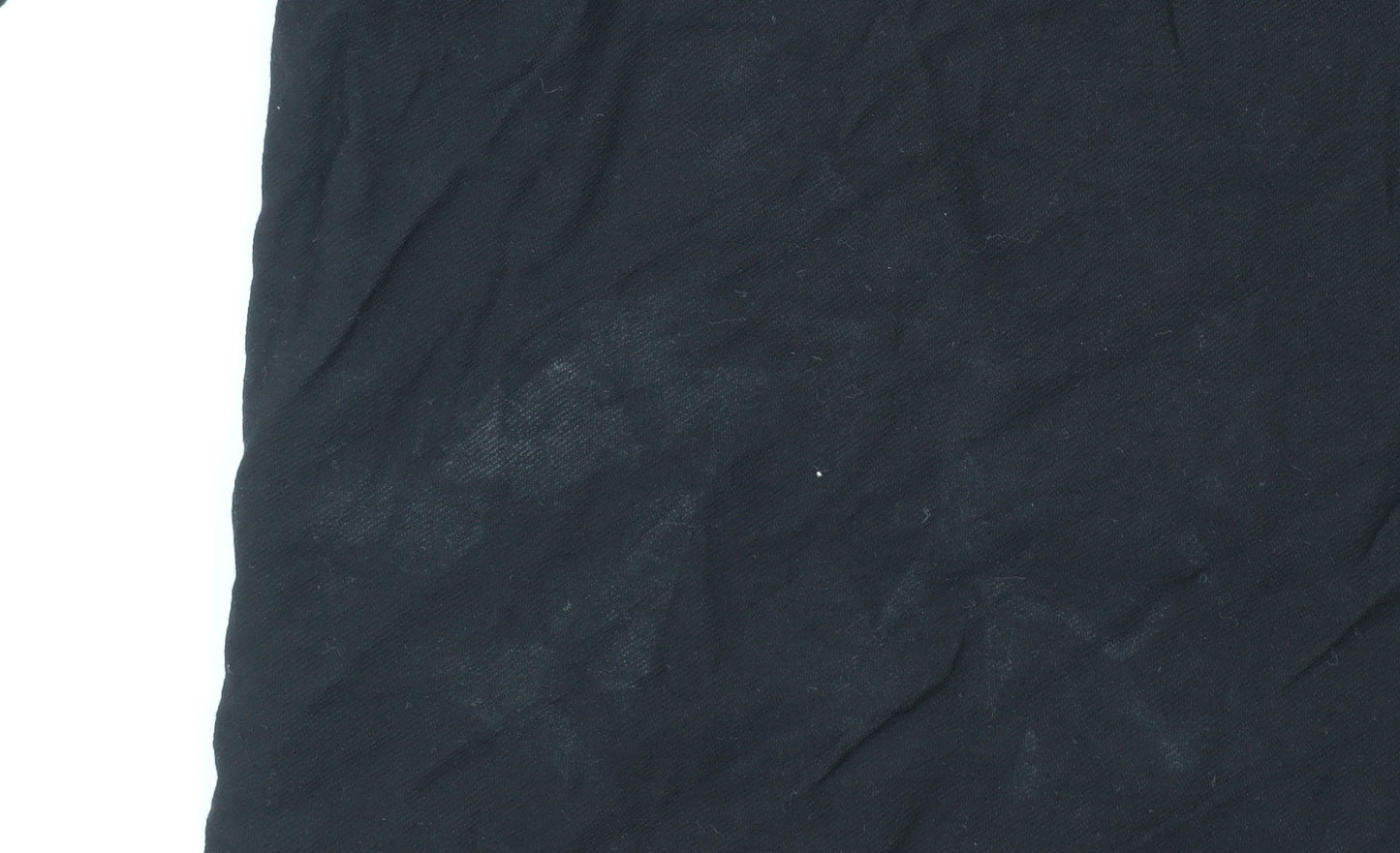 Zara Men's Black XL Short Sleeve Regular Fit Button-Up Shirt