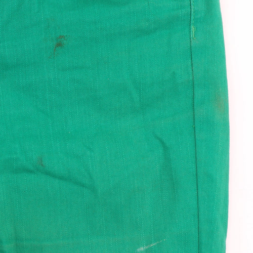 Dunnes Women Green Skinny Jeans Size 10 Stretch Denim