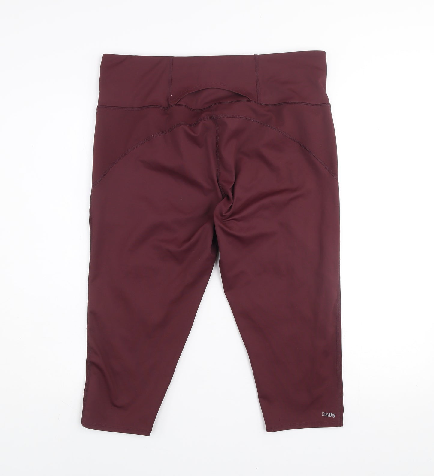 Jockey Women’s Brown XL Cropped Activewear Leggings