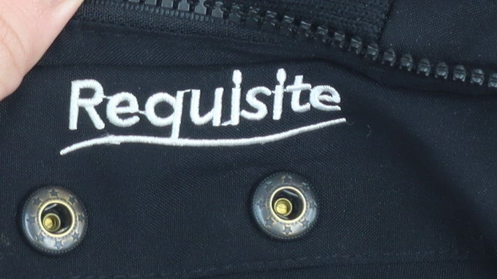 Requisite Girls Black 13 Years Bomber Jacket Equestrian Lined Waterproof