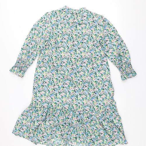 Marks and Spencer Women’s Multicoloured Floral Shift Dress Size 6