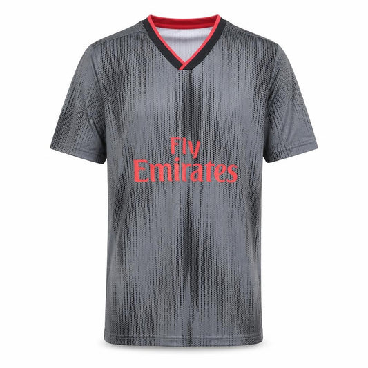 SL Benfica Men’s Grey Football Training Jersey T-Shirt S