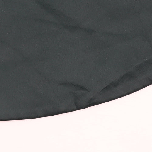 Zara Women’s Green Short Satin Pencil Skirt Size L High Rise