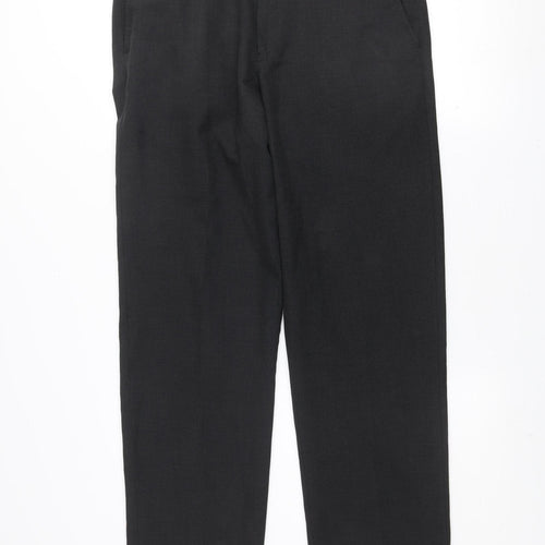 Dunnes Stores Men’s Black 34W 31L Regular Fit Dress Trousers