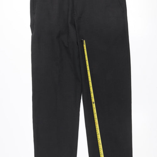 Dunnes Stores Men’s Black 34W 31L Regular Fit Dress Trousers