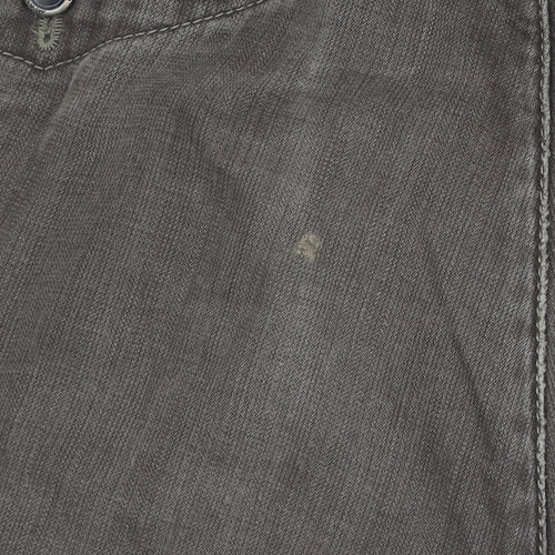 Meyer Men's Brown Chicago Chino Trousers Size 36/32 Cotton Blend