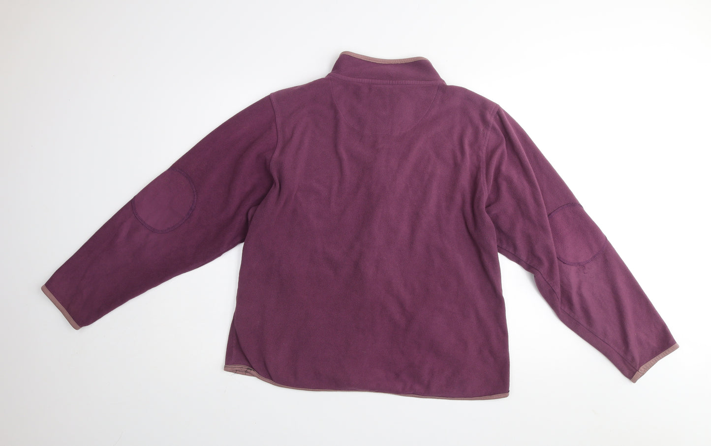 Granite Outdoors Women's Purple Fleece Jacket Size 16 Full Zip Warm