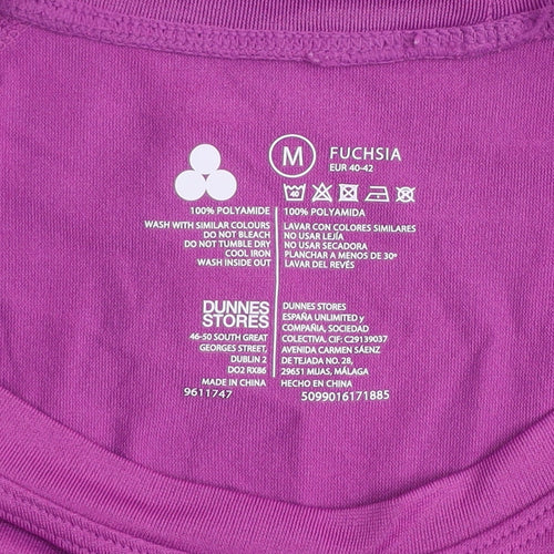 Dunnes Stores Men’s Purple Activewear T-Shirt M Lightweight Quick Dry