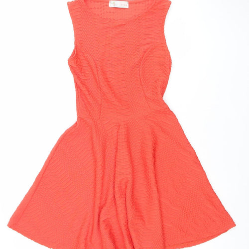 Cameo Rose Women's Red Fit & Flare Sleeveless Short Dress Size 10