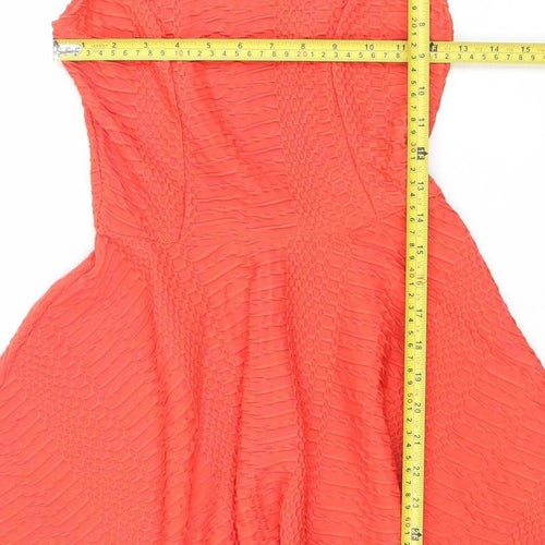Cameo Rose Women's Red Fit & Flare Sleeveless Short Dress Size 10
