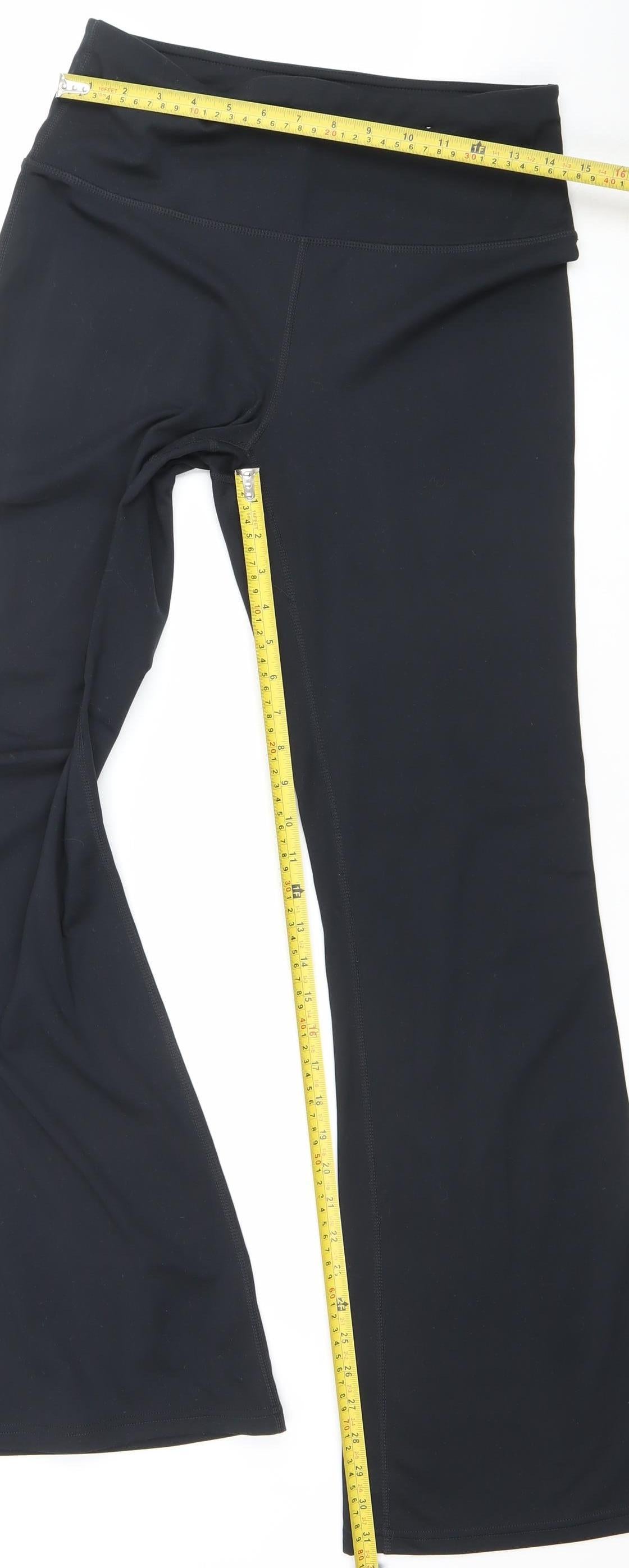 Dunnes Stores Women Black Size 14 Yoga Legging Trousers