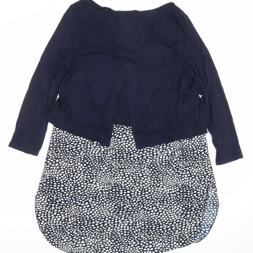 Phase Eight Women’s Blue Animal Print Shift Dress Size 12