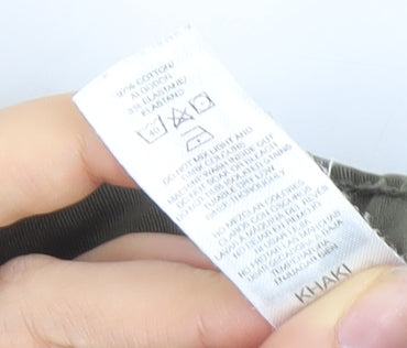 Dunnes Stores Men’s Khaki Green Cargo Shorts 40in Waist Cotton Blend