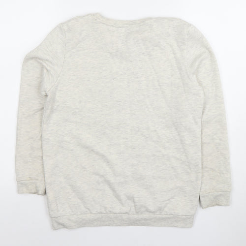 Primark Boys Beige Harlem New York City Pullover Sweatshirt Size 12 Years