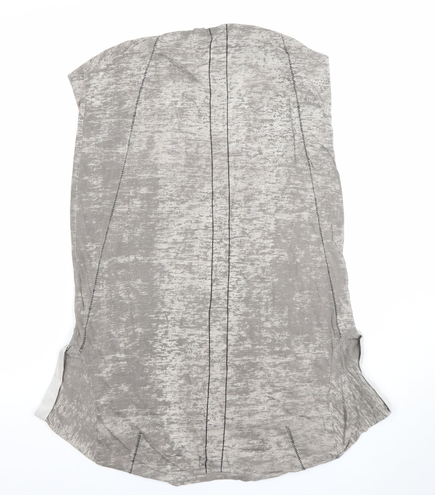 Religion Women’s Grey Cotton T-Shirt Dress Size S Short Sleeve Casual