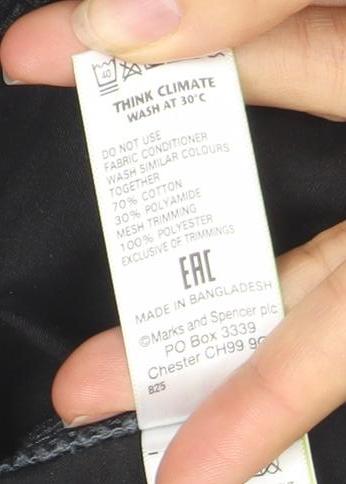 Marks and Spencer Men's Blue 34 Cargo Shorts Lightweight Quick Dry