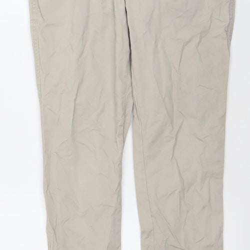 GAP Women’s Beige Girlfriend Khaki Jeans Size 4 Relaxed Fit
