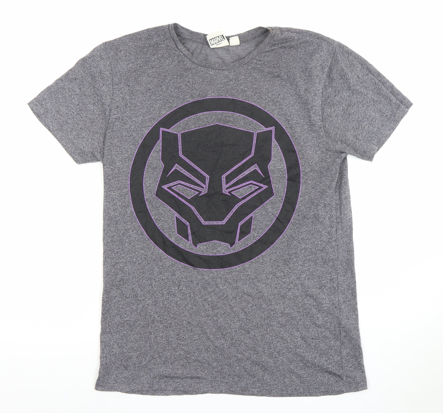 Marvel Black Panther Grey Short Sleeve Pyjama Top Men's M