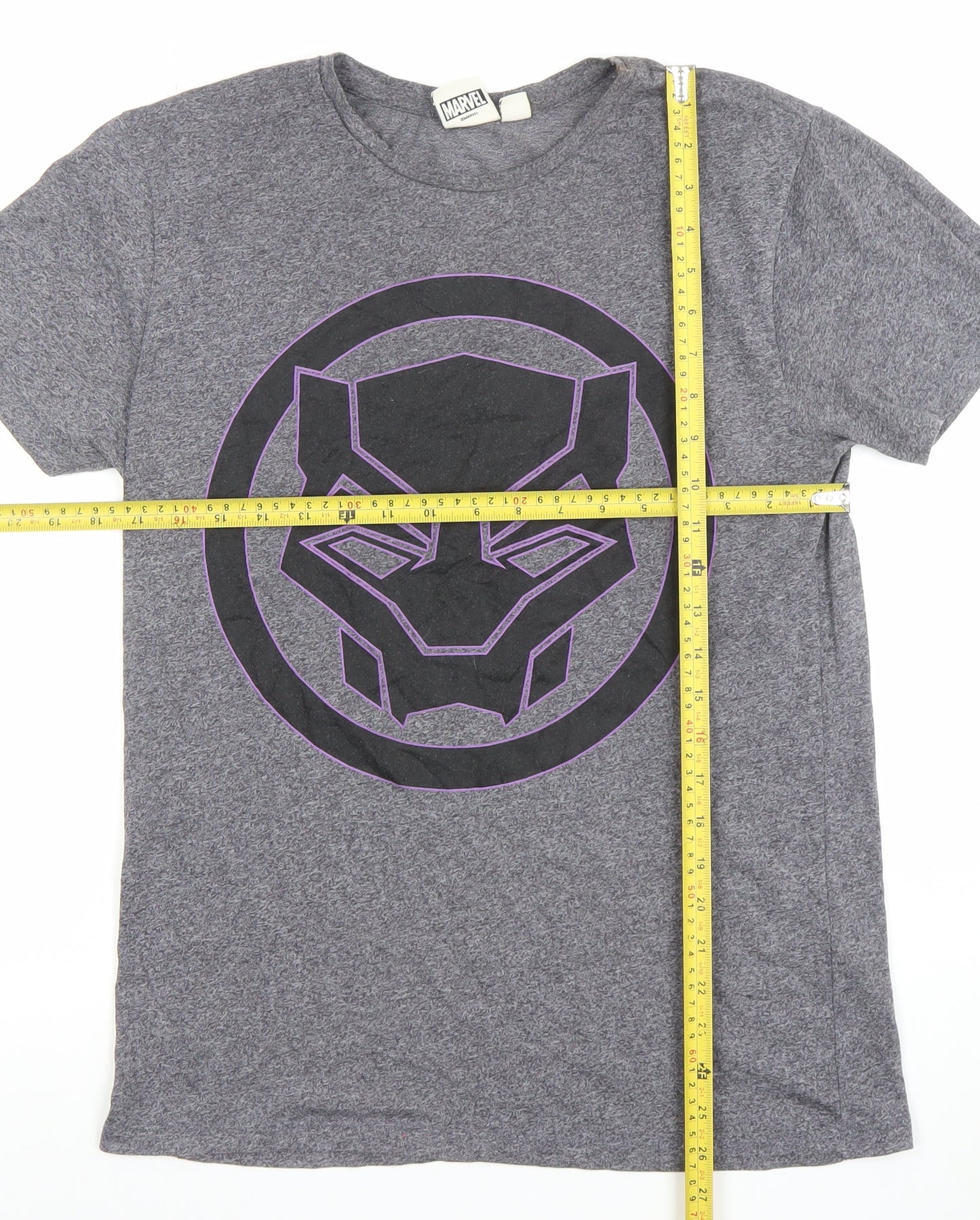 Marvel Black Panther Grey Short Sleeve Pyjama Top Men's M