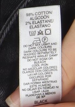 Paul Smith Men's Black Regular Fit Straight Jeans 36W 32L