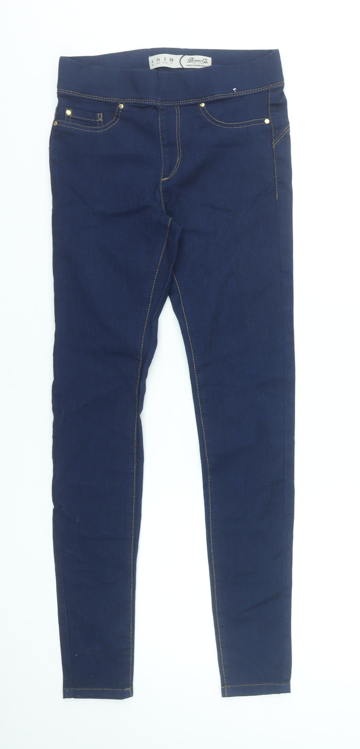 Denim Co. Women’s Blue Slim Fit Jegging Jeans UK 6