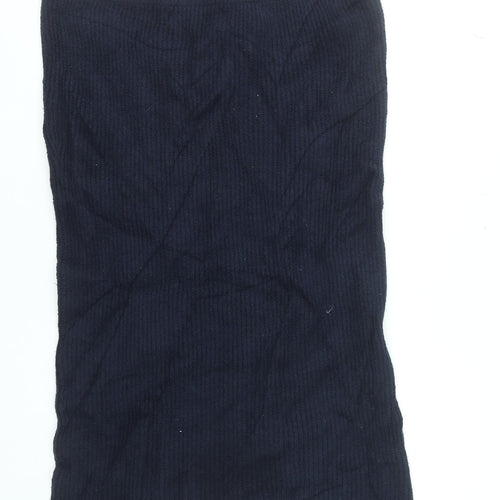 Hush Womens Black Knee Length Knit Pencil Skirt Size 18