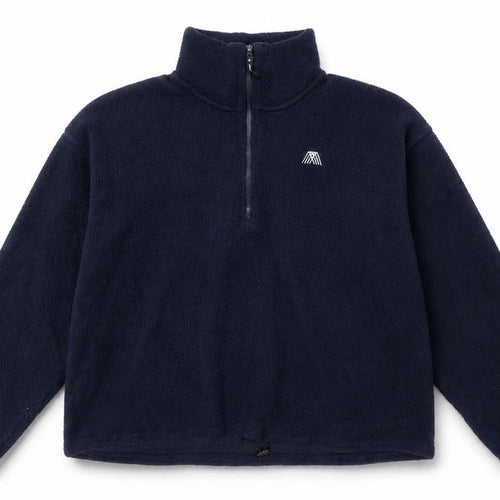 Mountain Warehouse Women's Navy Fleece Pullover Sweatshirt Size M