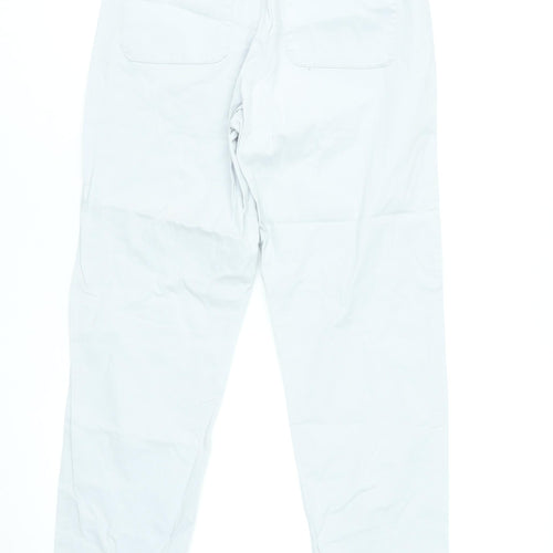 Dunnes Stores Women’s White Cotton Cargo Trousers XS