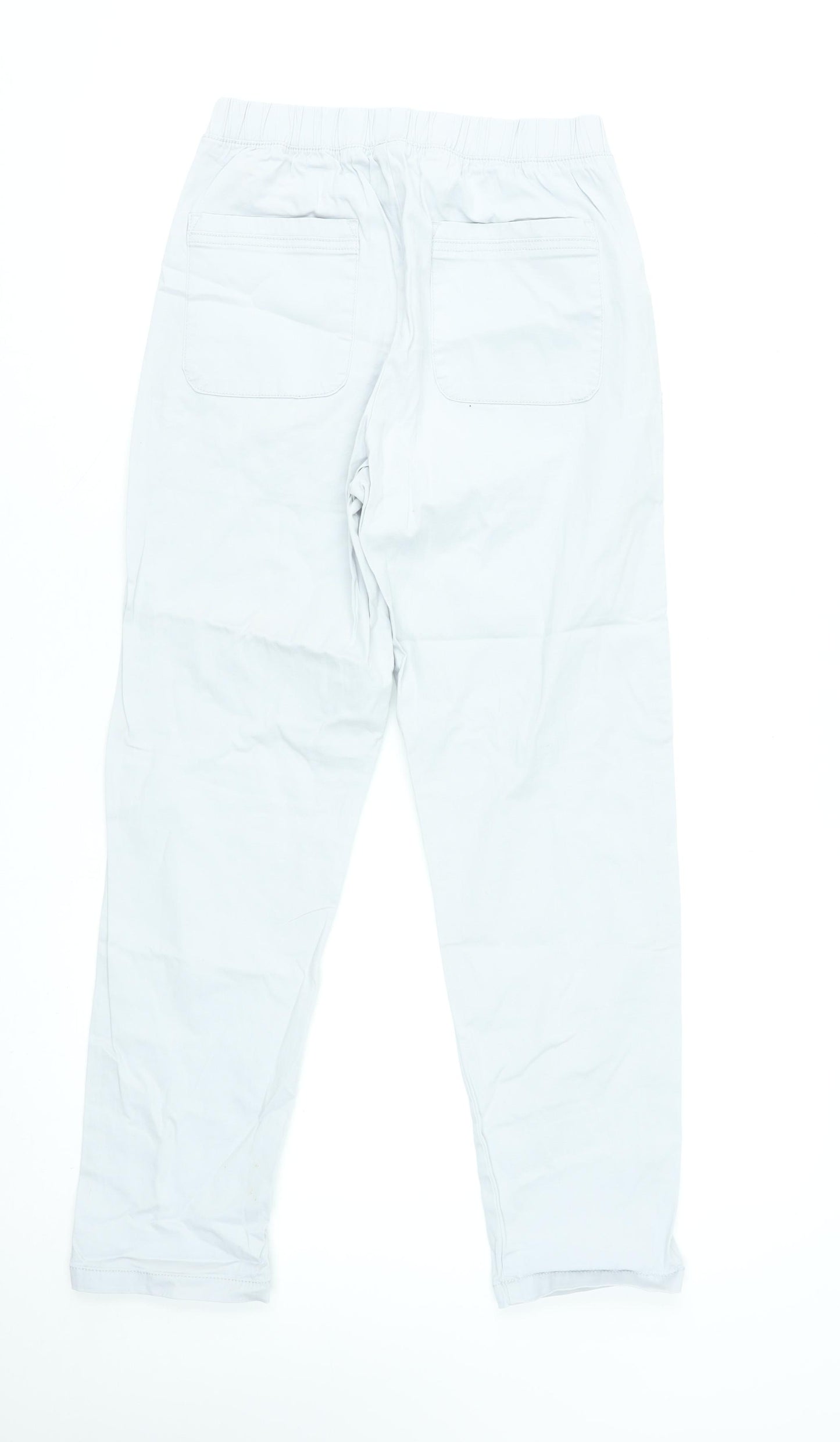 Dunnes Stores Women’s White Cotton Cargo Trousers XS